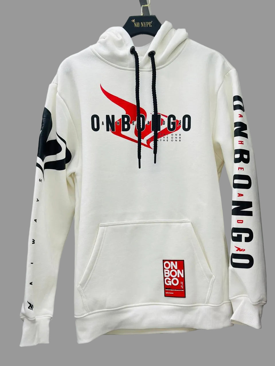 Moletom Onbongo Canguru  - Branco