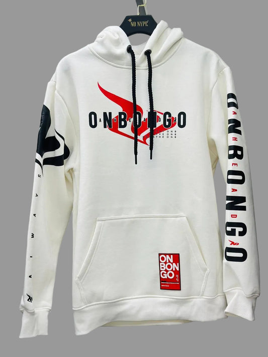 Moletom Onbongo Canguru  - Branco