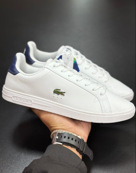 Sapatênis Lacoste Graduate Pro Original - Branco